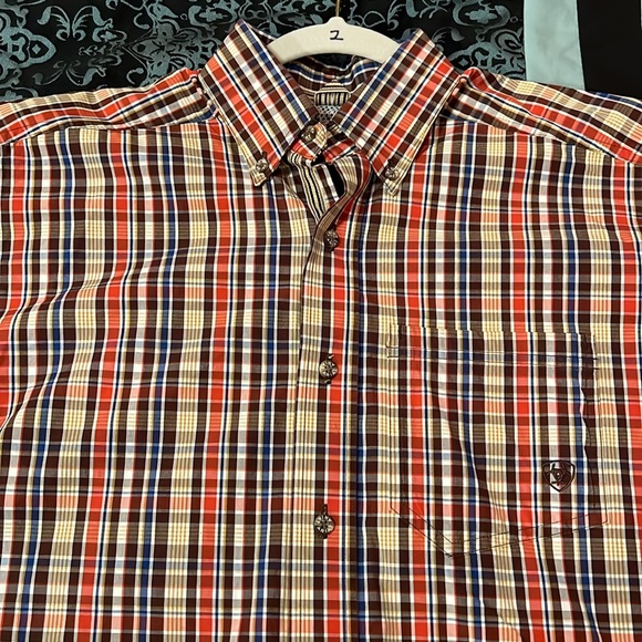 Ariat Pro Series Long Sleeve Button Down, very nice, size small - Picture 7 of 8